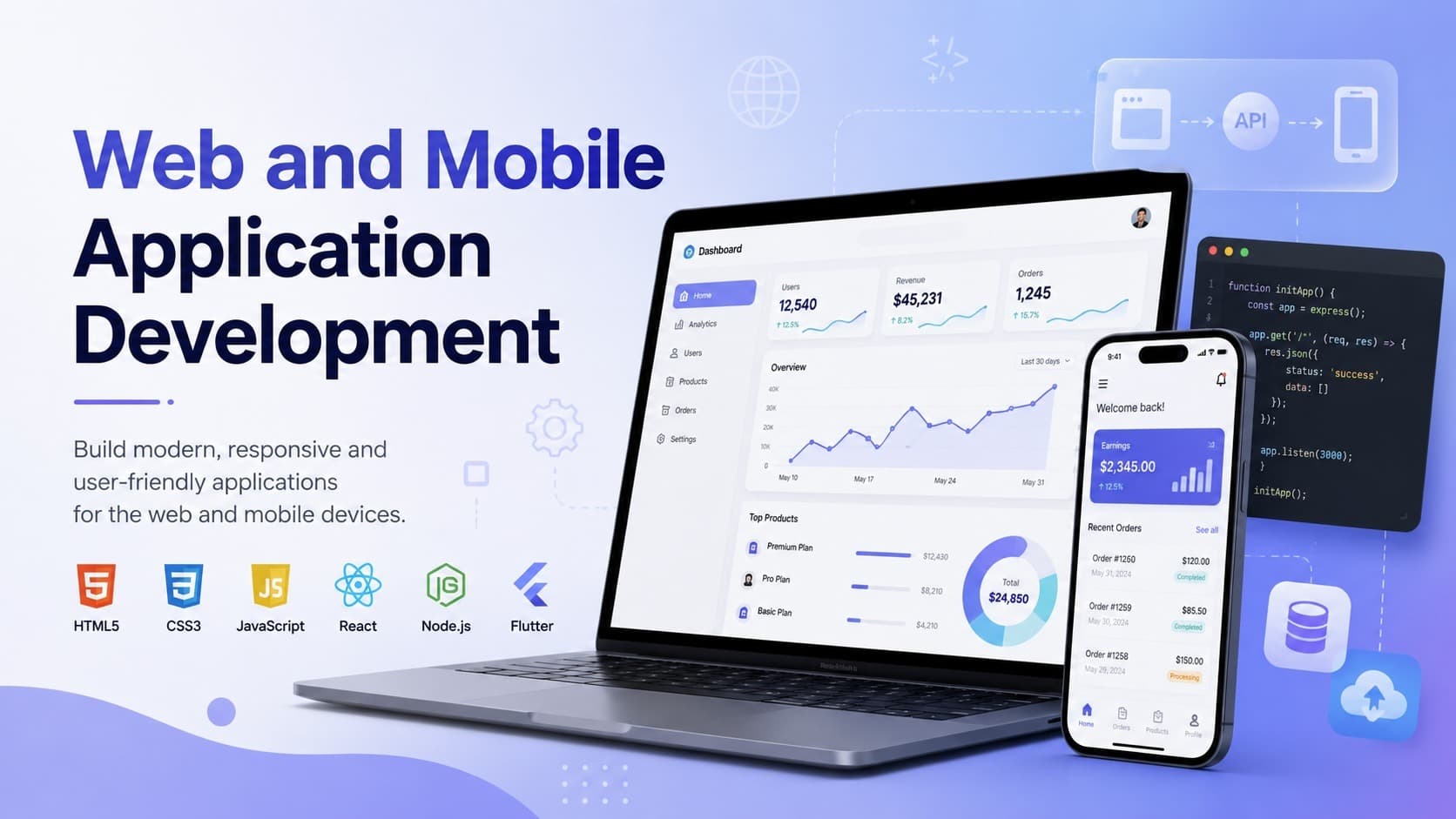 Web and Mobile Application Development cover
