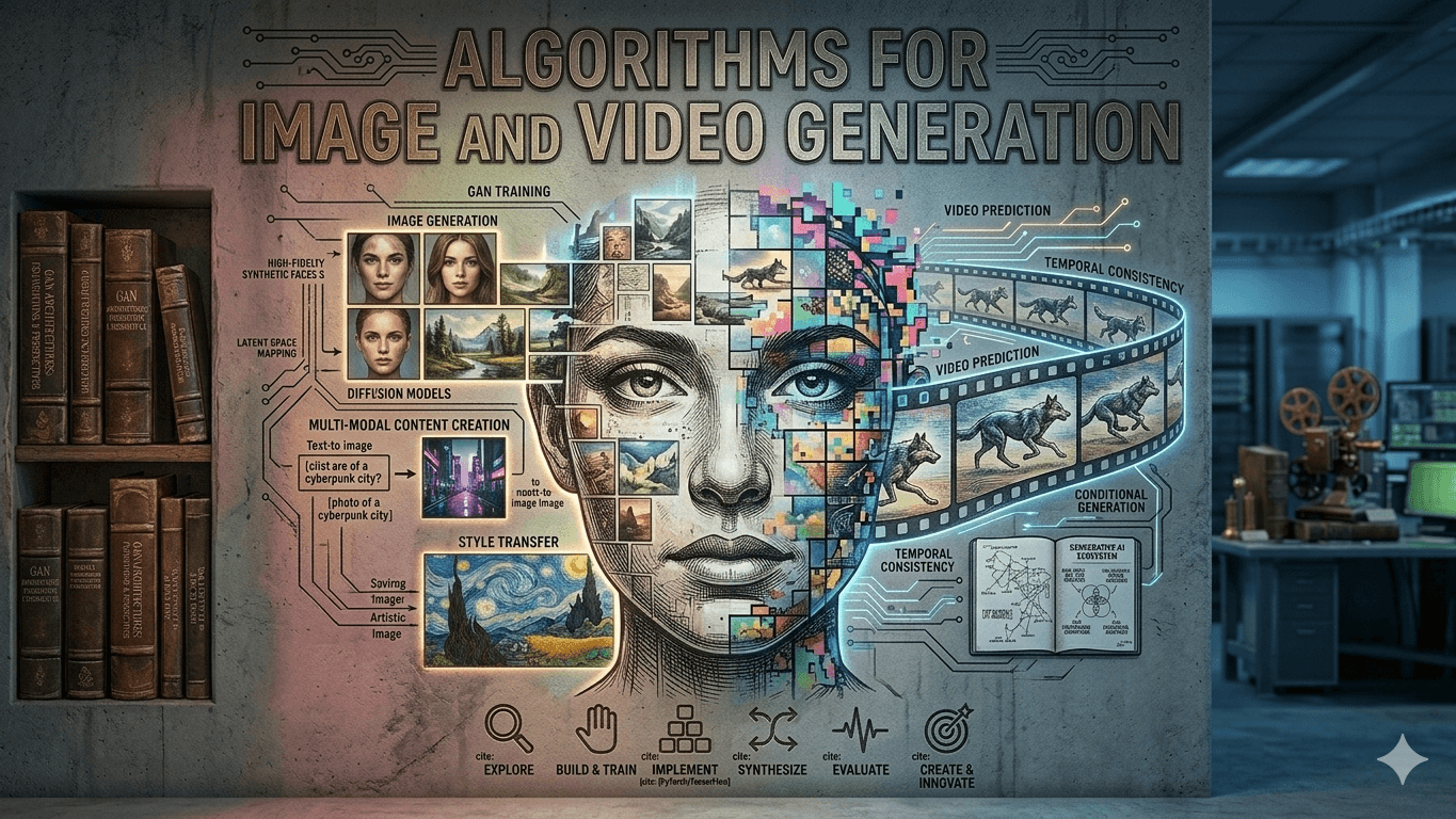 Algorithms for Image and Video Generation cover